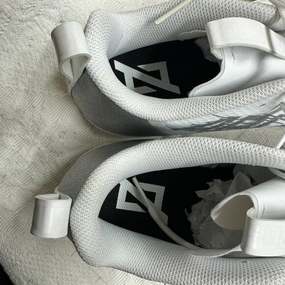 Adidas Adizero Spark Mens Size 13 Molded Football Cleats White Silver GY4521 New main image 7